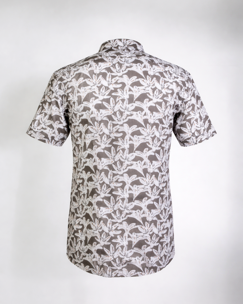 Silver Grove – Floral Print Cotton Shirt - Faboriq