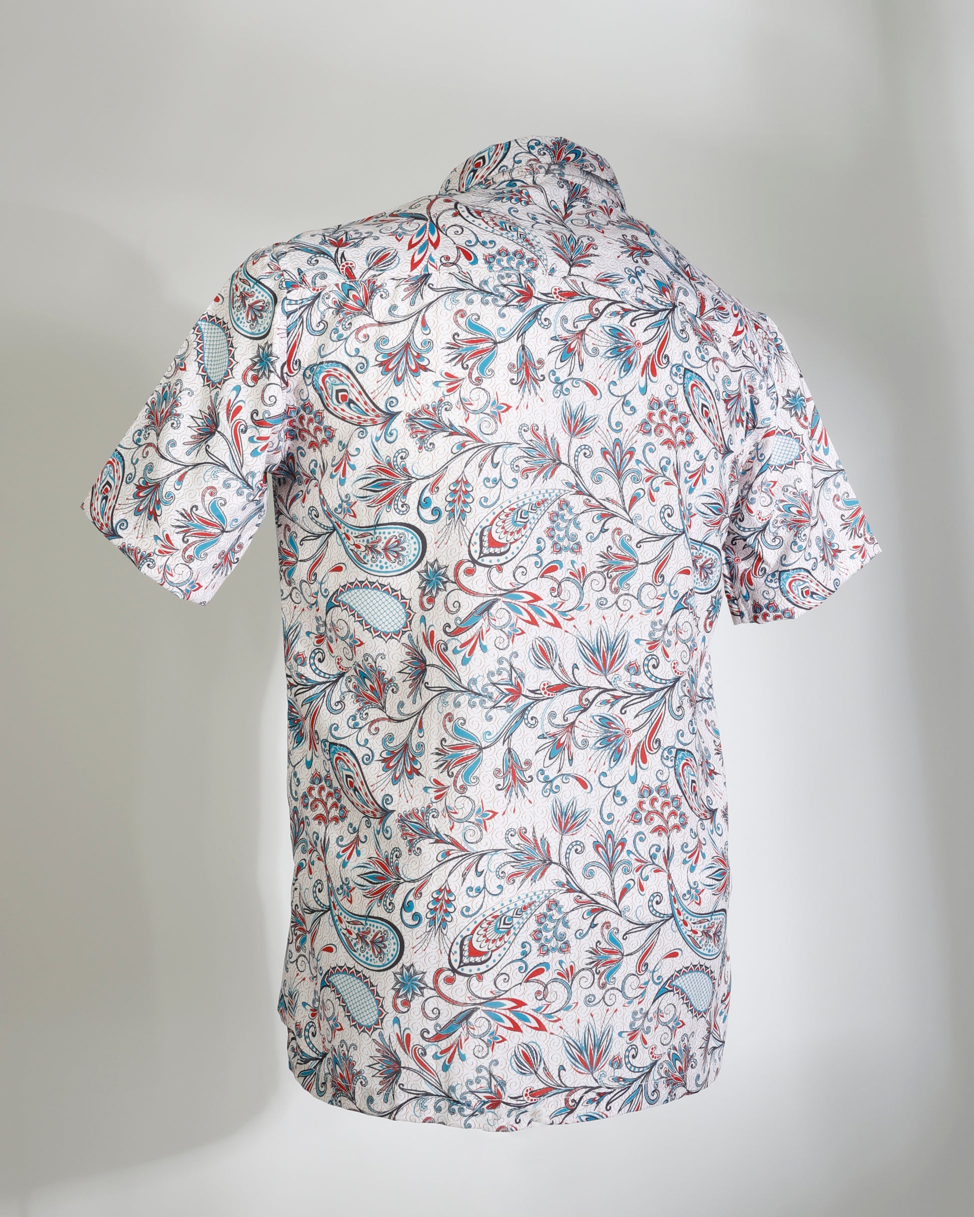 Persian Garden – Paisley Print Shirt - Faboriq