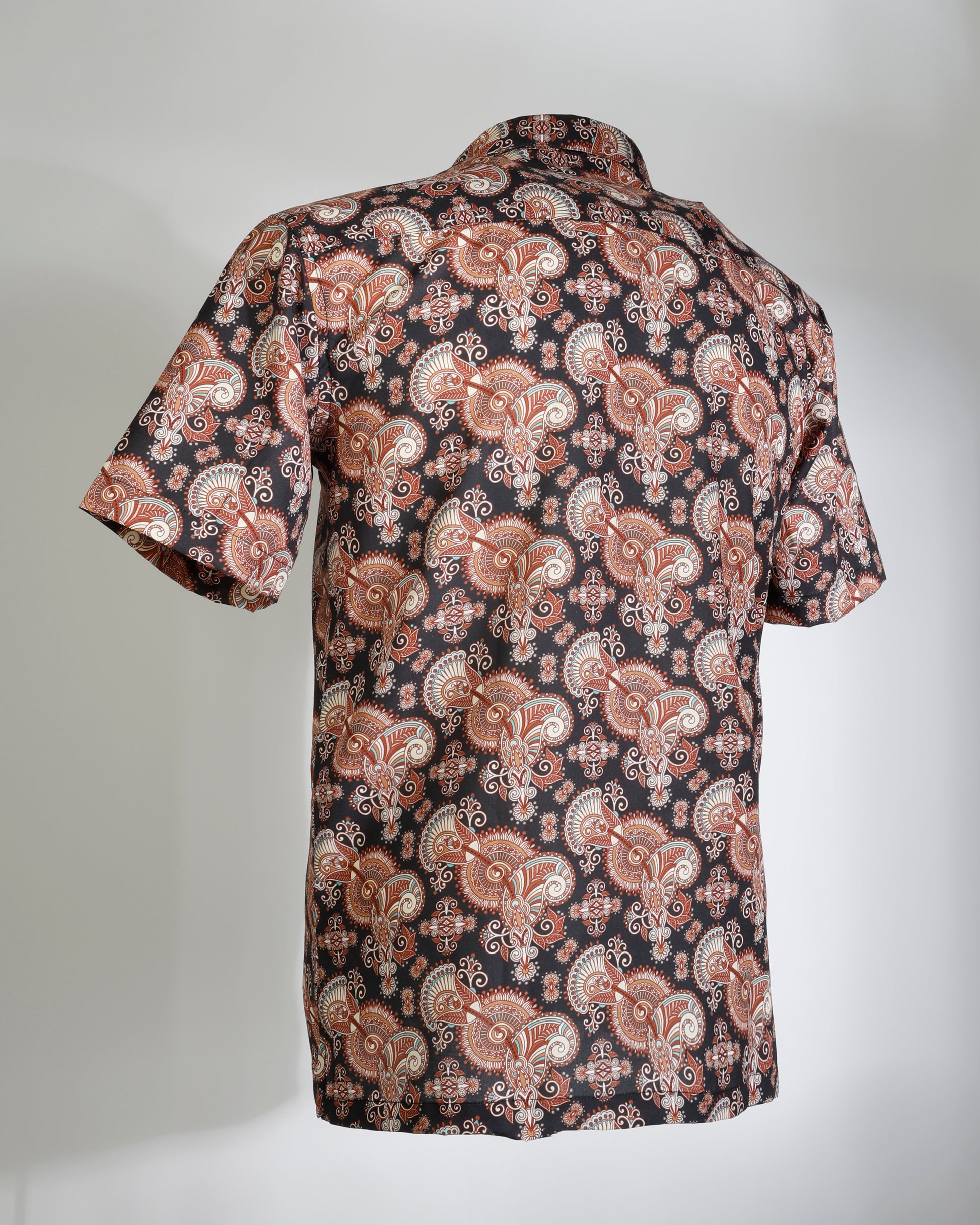 Heritage Bloom – Paisley Half Sleeves Shirt - Faboriq