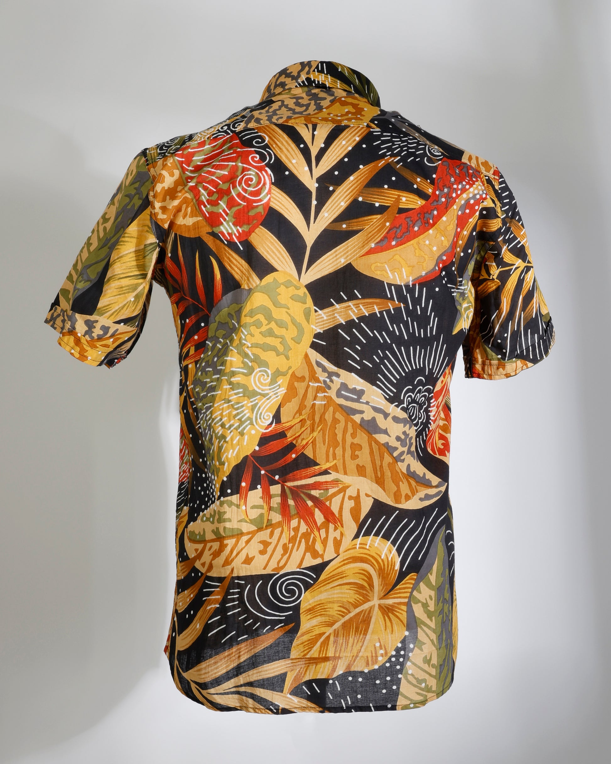 Tropical Leaf Shirt – Casual Fit - Faboriq