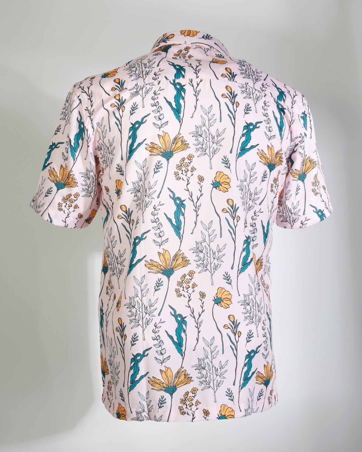 Botanic Bloom – Floral Cotton Shirt - Faboriq