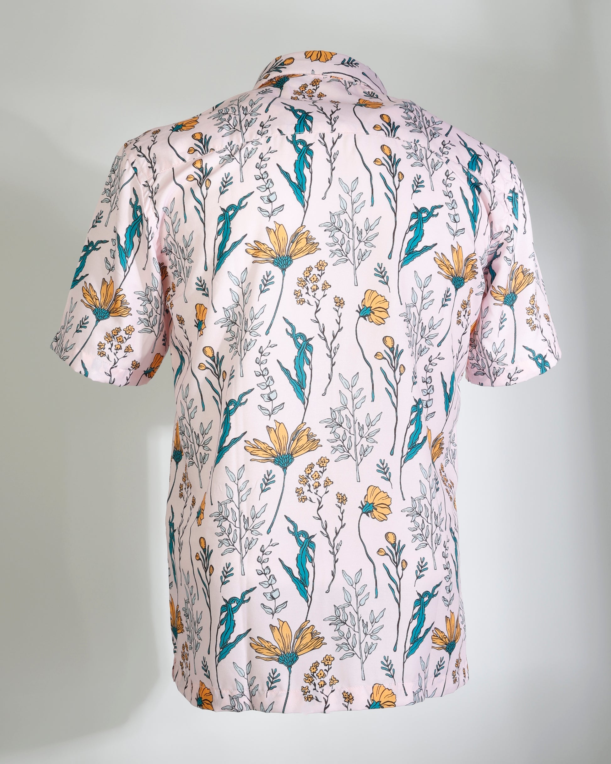 Botanic Bloom – Floral Cotton Shirt - Faboriq