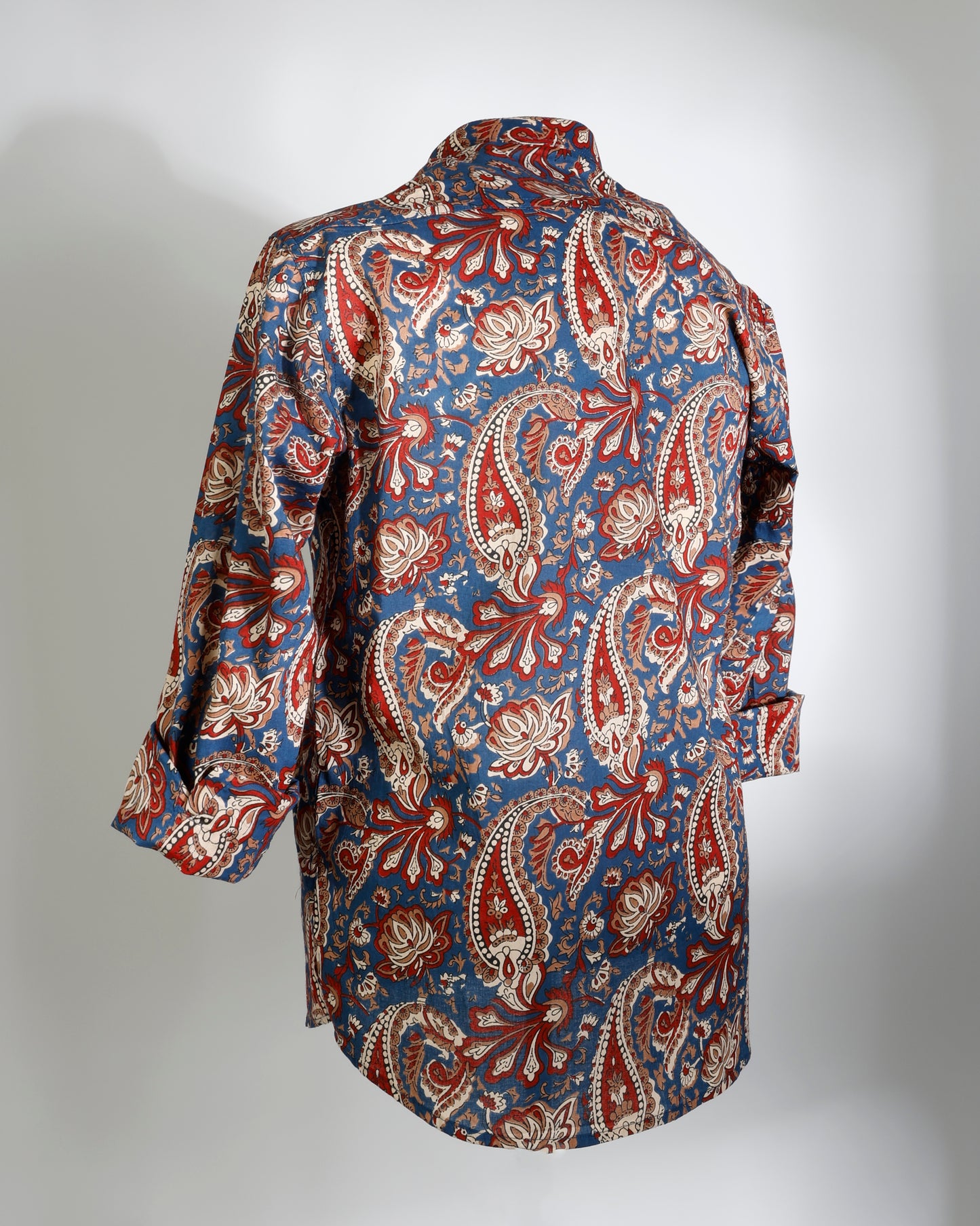 Persian Royale – Paisley Print Short Kurta - Faboriq